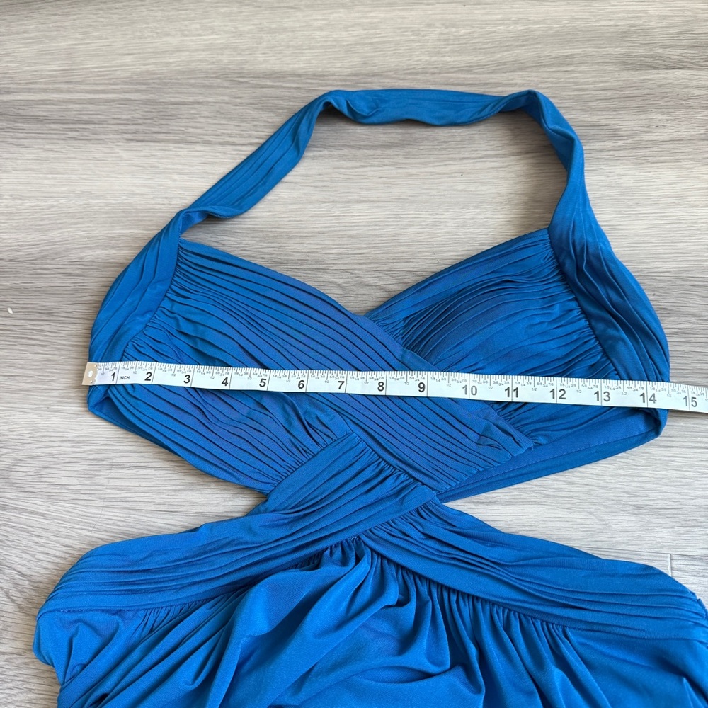 BCBGMAXAZRIA Jordana Cutout Gown - Starlight Blue - Picture 11 of 14